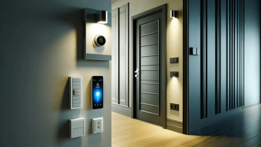 light sensor, door video phone, modular switch board design