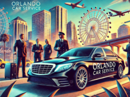TUXEDO black car service from Orlando Airport MCO to Port Canaveral with car seat