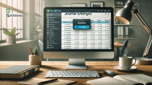 Editing journal entries in QuickBooks Online
