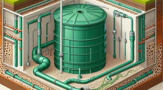 how does a septic system work