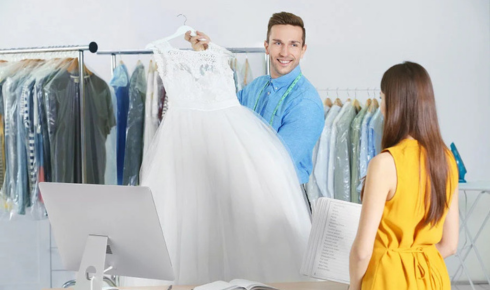 wedding dress dry cleaner