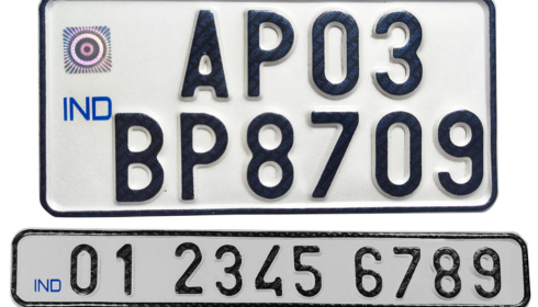 book my high security no plate