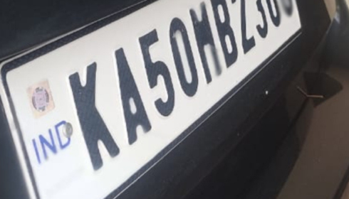 hsrp plate booking